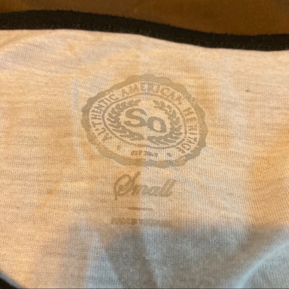 White Baseball Tee - Picture 3 of 3